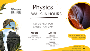 University Physics (ASP 202) Walk-In Tutoring