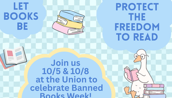 Banned Books Week Tabling