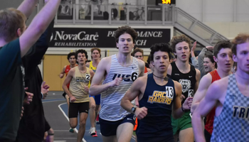 Lucas Naugle racing indoor track