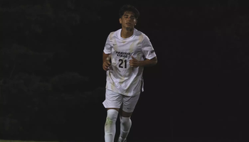 Edon Saipi playing soccer