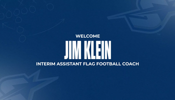 Welcome Jim Klein, Interim Assistant Flag Football Coach