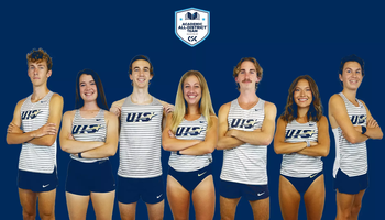 Noah Tegeler, Emma Leahy, Jordan Serrano, Cort Ross, Maddie Miller, Briar Nevills. CSC Academic All-District Team logo