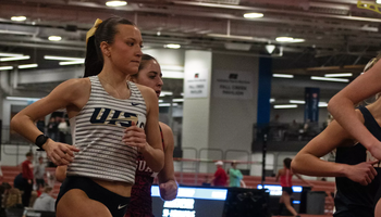 Maddie Miller racing the 3k