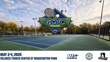 GLVC Tennis Championship. May 2-4, 2025. Velasco Tennis Center at Washington Park