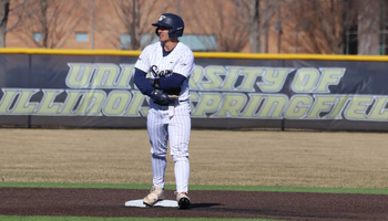 Tommy Atkinson standing on second base