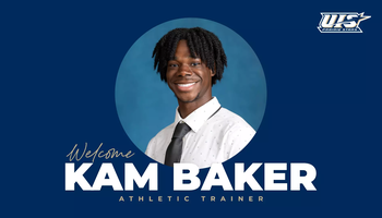 Welcome Kam Baker, Athletic Trainer, Kam's headshot