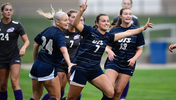 Women's Soccer Team Celebration