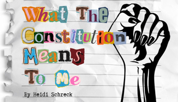 Constitution Day-What the Constitution Means to Me Performance