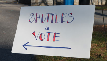 Shuttle to the Poll