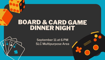 Board Games, Card Games & Dinner