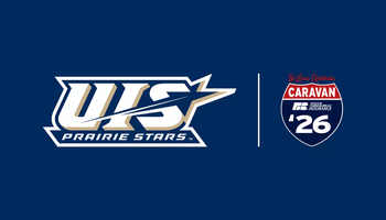 UIS Athletics primary logo, Cardinals Caravan 2025 logo