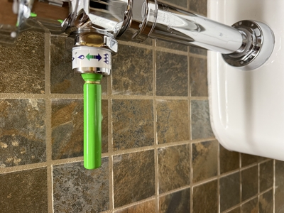 Dual flush toilet handle