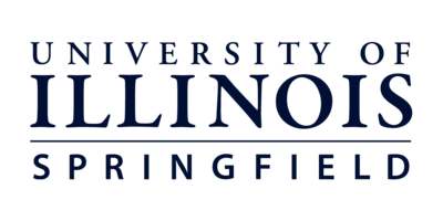 University of Illinois Springfield logo in dark blue font.
