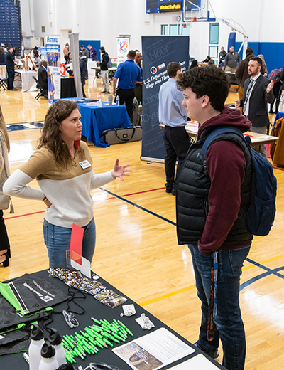Students at Career Expo