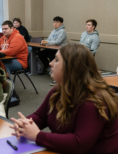 Students in classroom