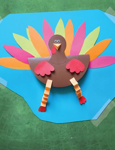 Paper turkey