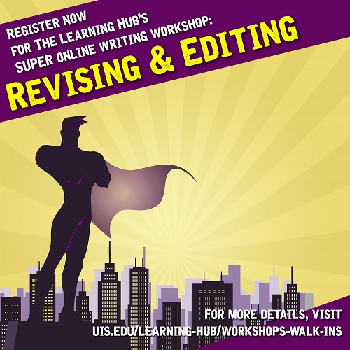 revising and editing workshop flyer