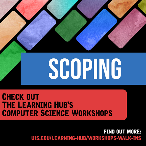 scoping workshop flyer