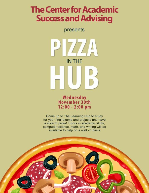 Pizza in the Hub