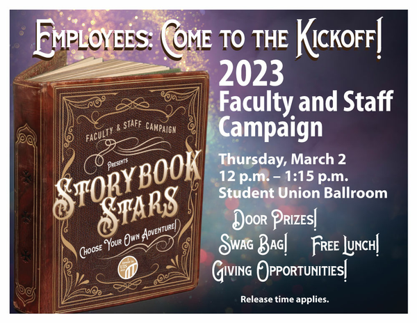 2023 Faculty and Staff Campaign Kickoff
