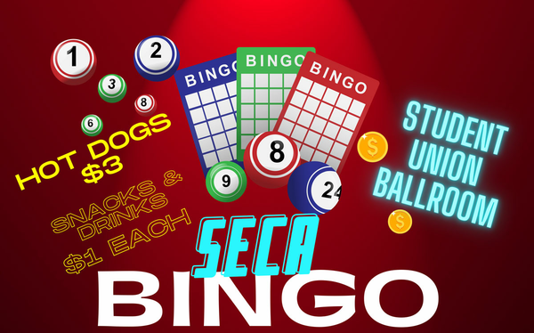 SECA Bingo flyer