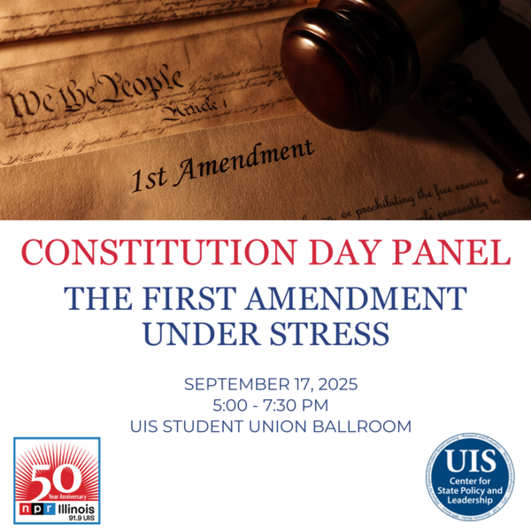 Save the Date announcement with image of legal documents and gavel