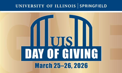 University of Illinois Springfield Day of Giving logo.