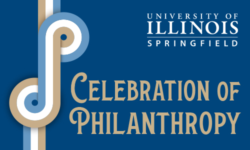 University of Illinois Springfield, Celebration of Philanthropy logo.