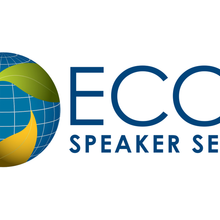ECCE globe logo with text "ECCE Speaker Series"