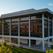 Image of the Horace Mann building in downtown Springfield