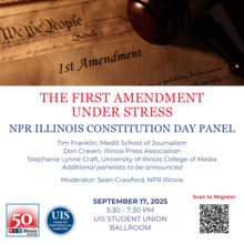 First Amendment Under Stress Panel flyer
