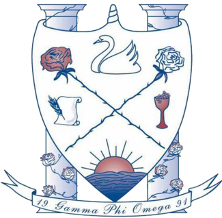 Gamma Phi Omega logo