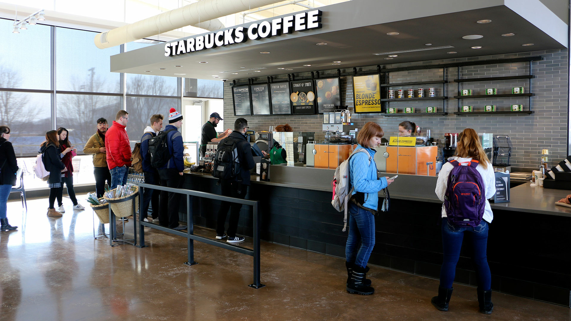 strabucks counter in union