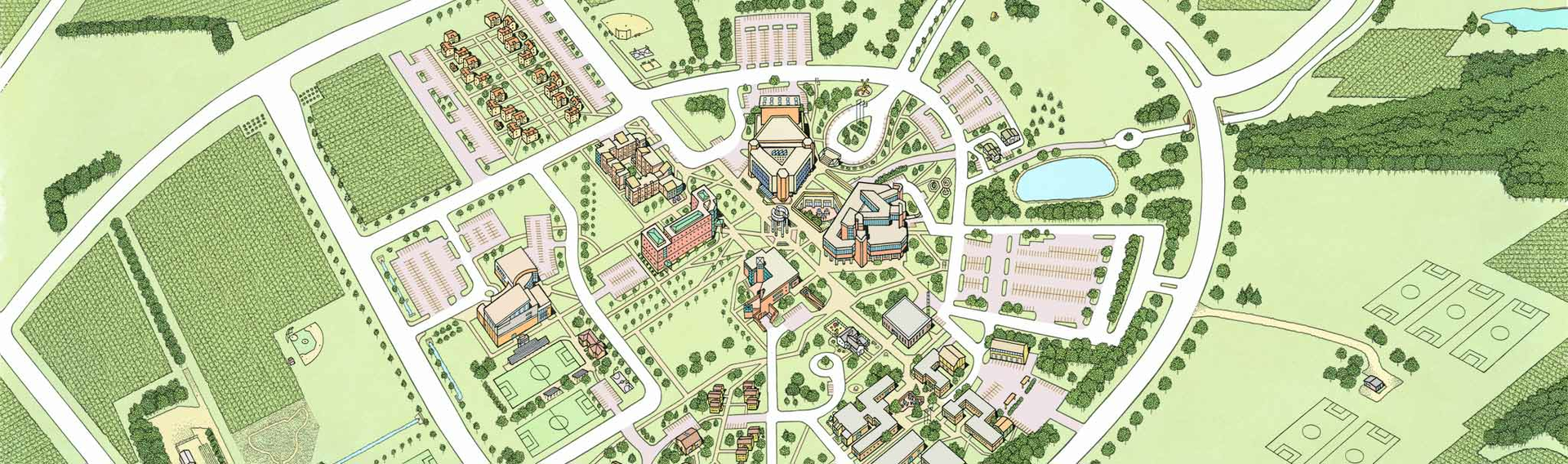 parking map of UIS campus