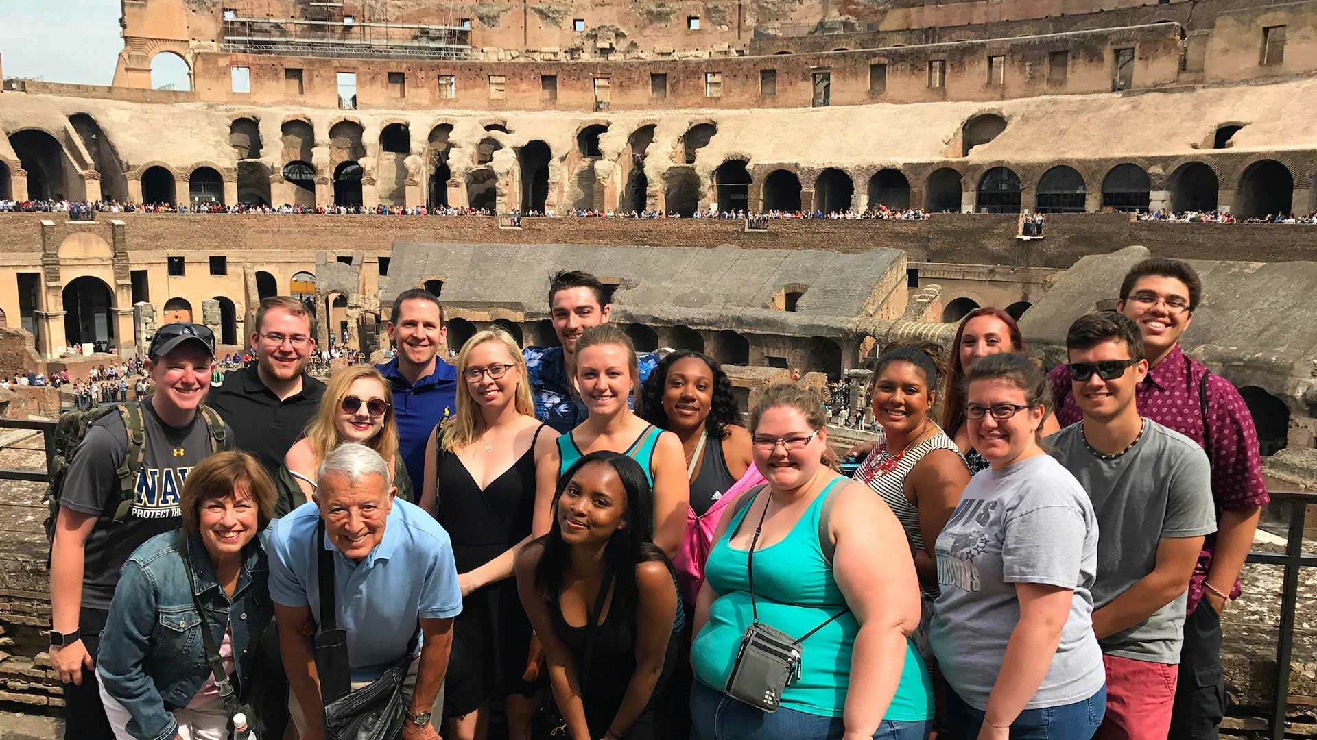 students in rome