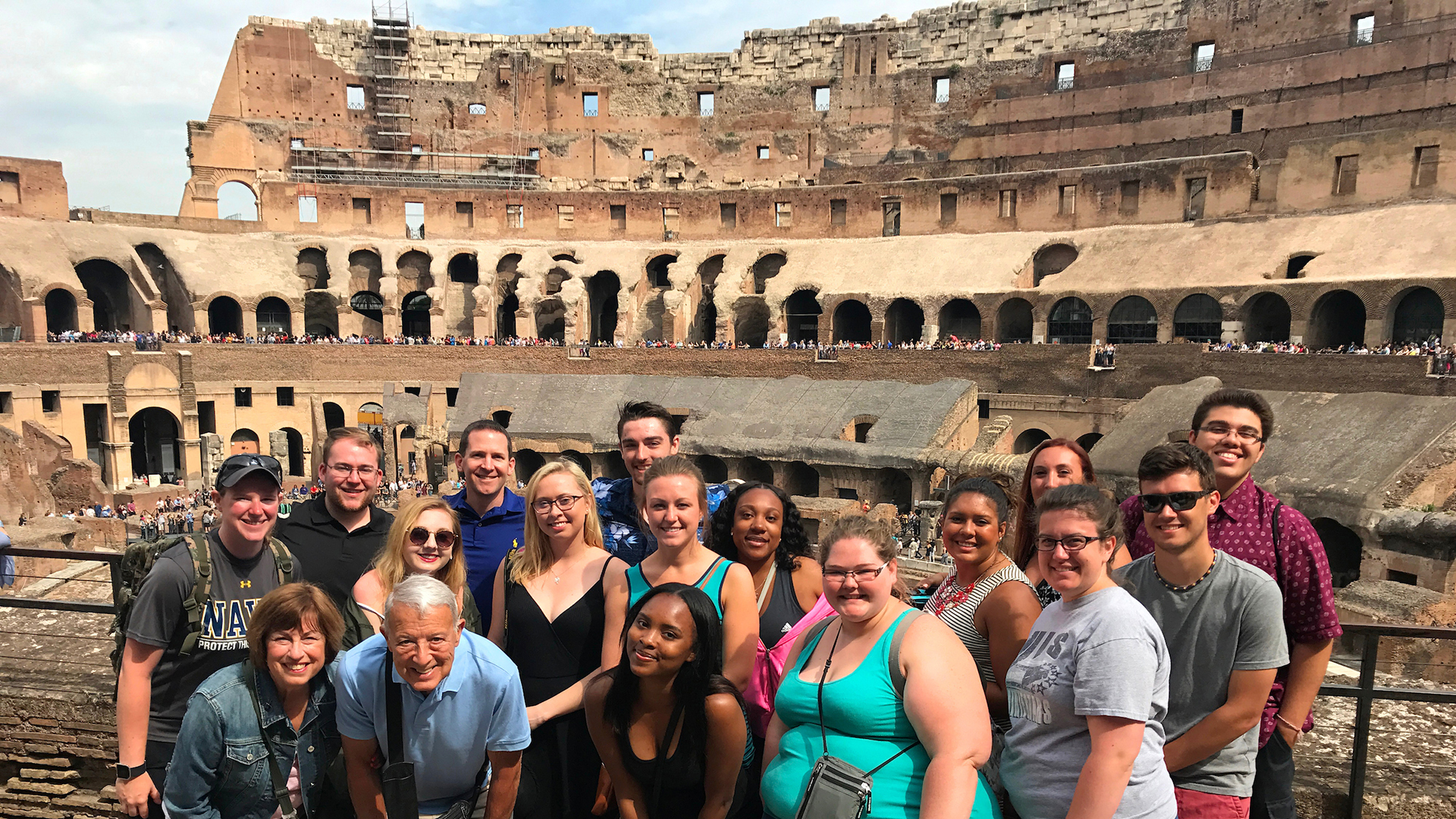 students in rome