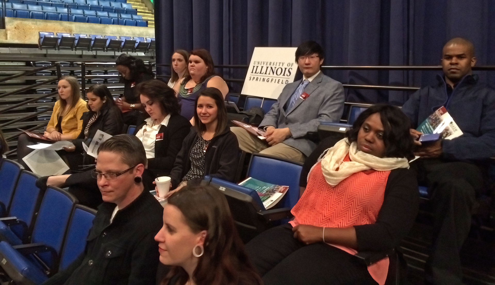 Social Work Students attend the NASW advocacy day in 2016