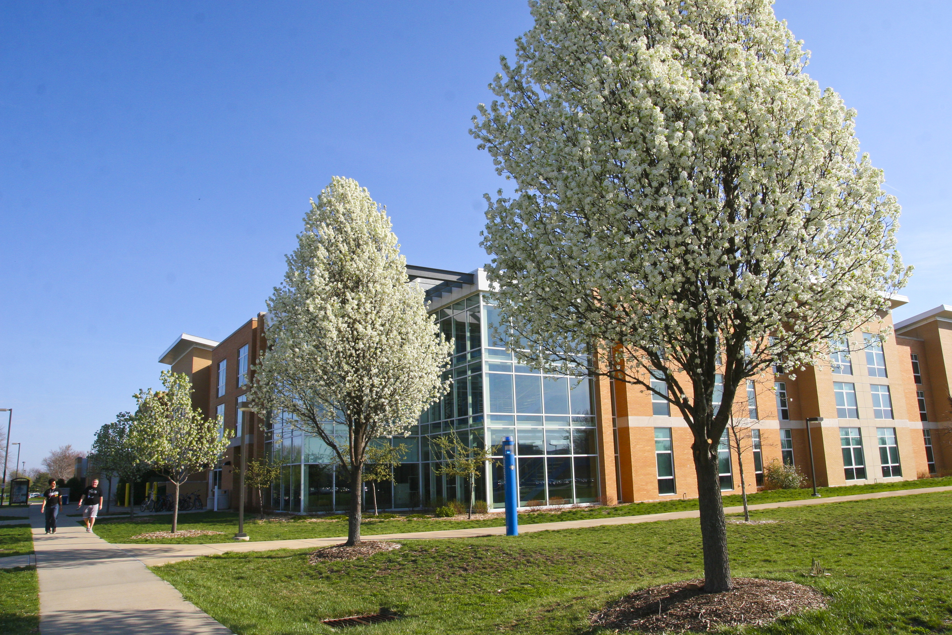 Image of Founders Residence Hall front entrance