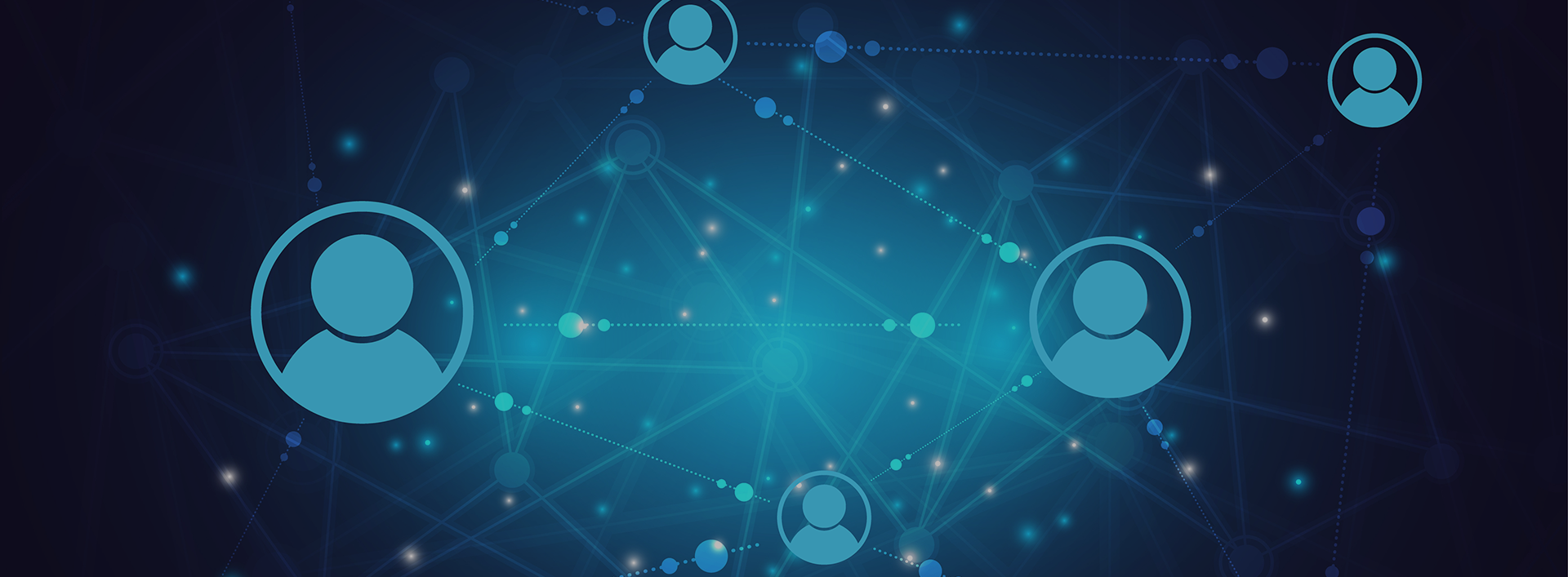 avatars connected by lines
