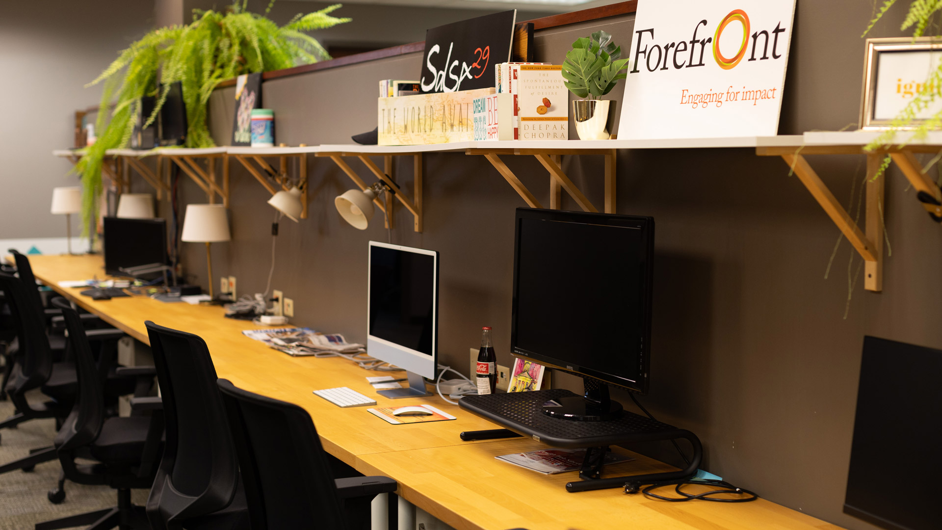 workspaces at the Innovation Center