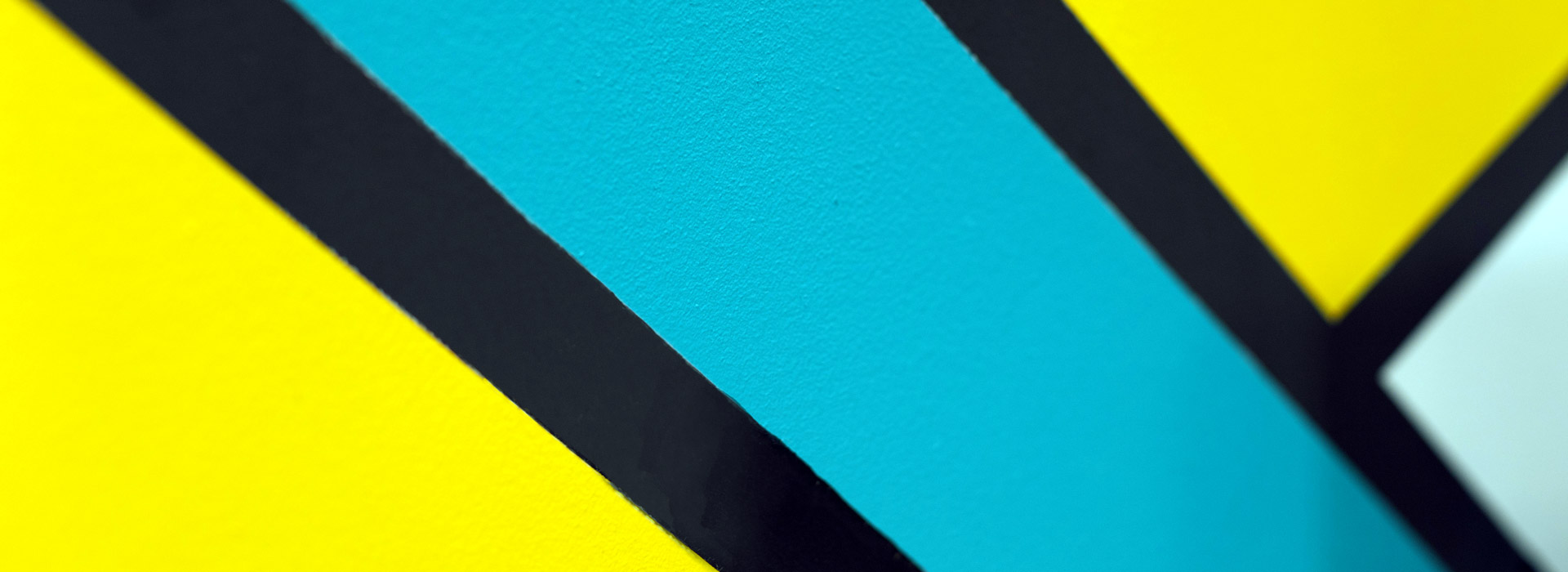 macro shot of the artwork of lines at the Innovation Center