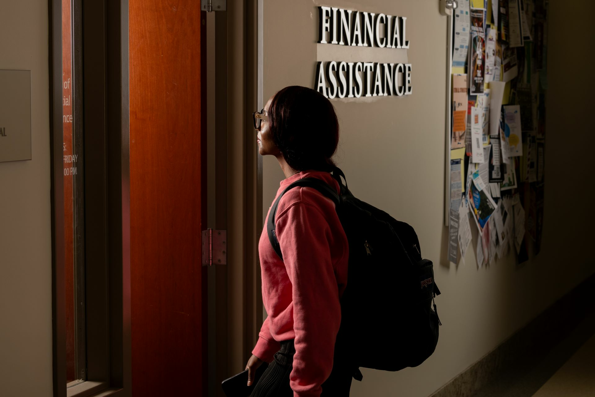 financial aid office