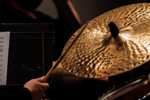 drum being played