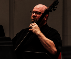 Man playing the Bass